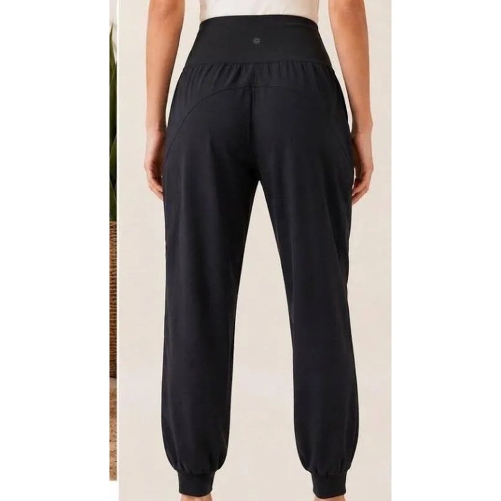 Athleta Cruise Jogger in Powervita Black High Rise Activewear Pants Yoga XS
